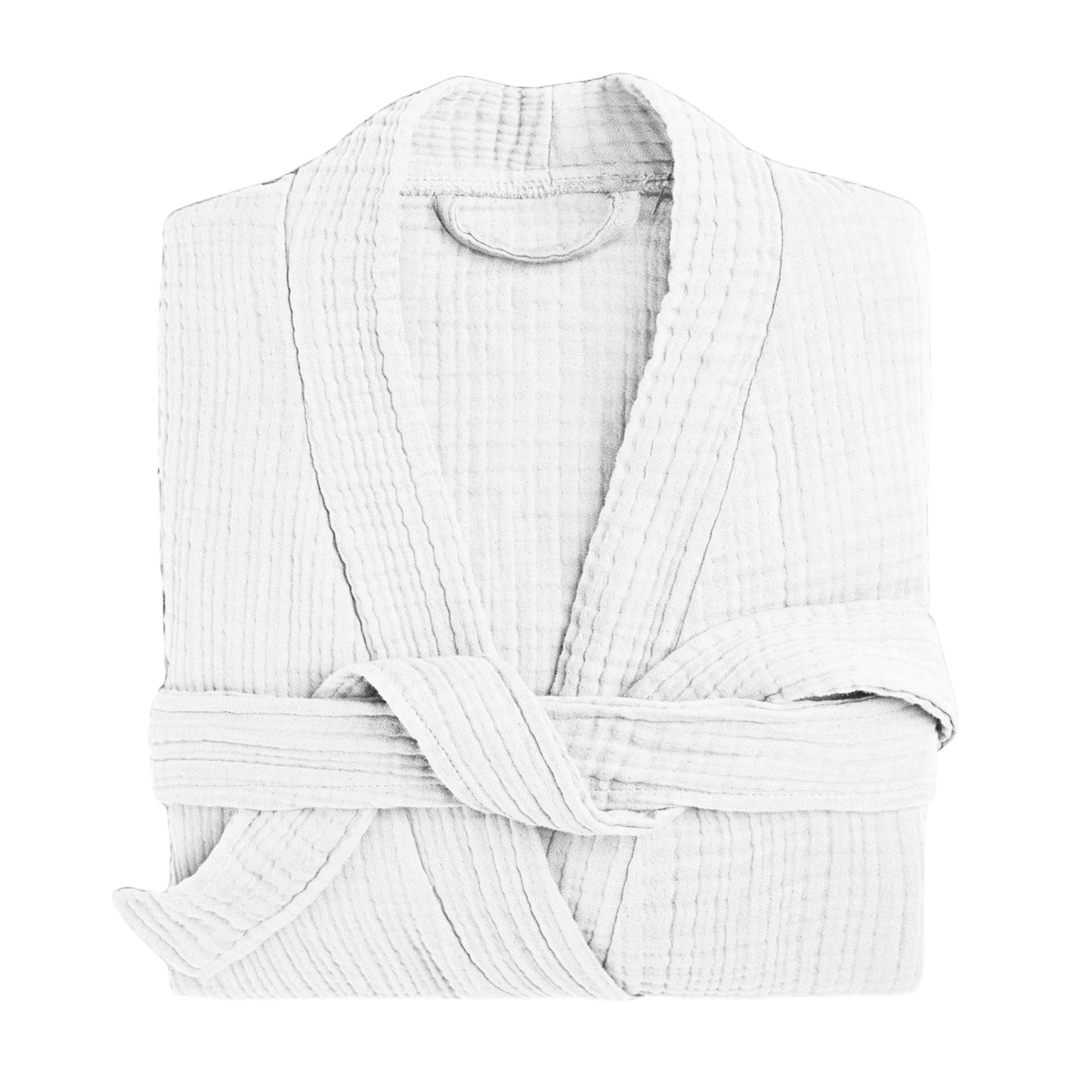4-Layer Muslin Bathrobe| Turkish Cotton Kimono Robe | OEKO-TEX Certified