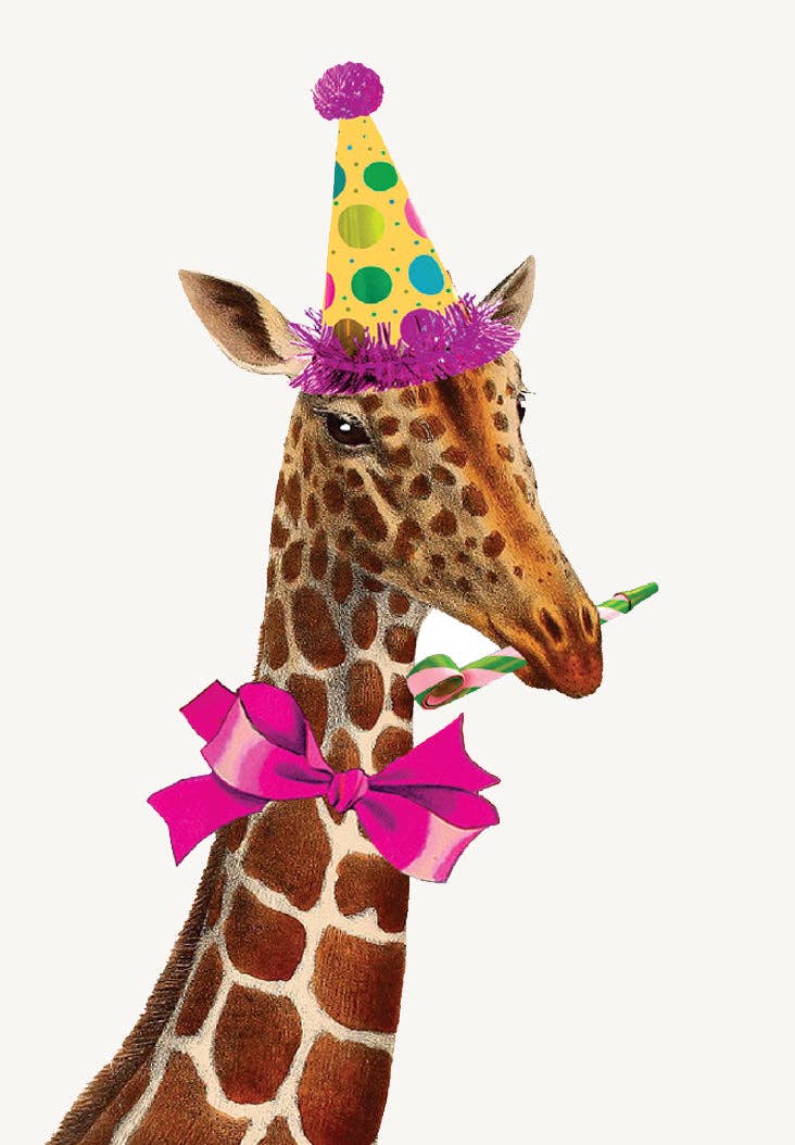 Giraffe • mini enclosure card