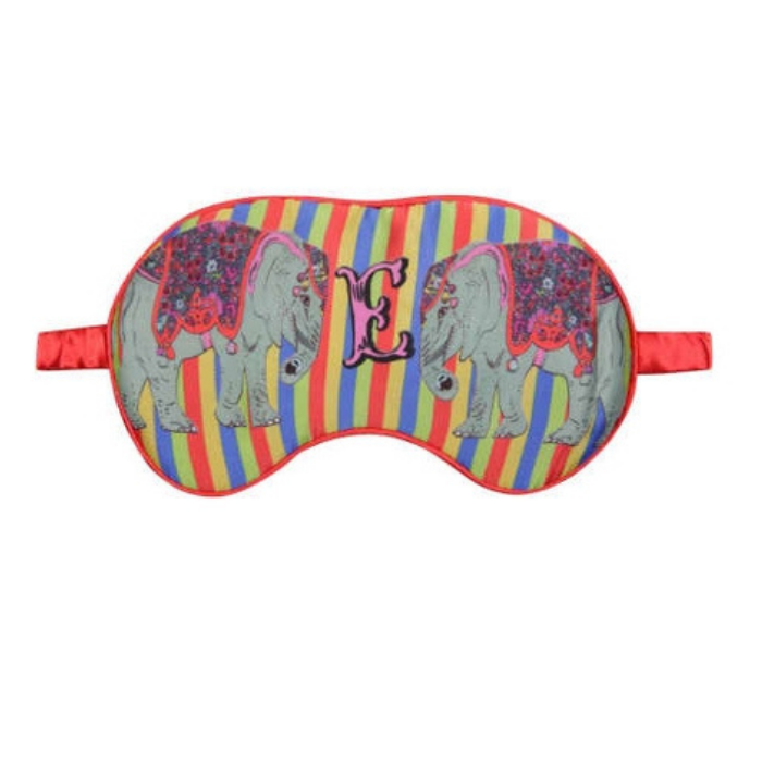 Alphabet Silk Eye Mask