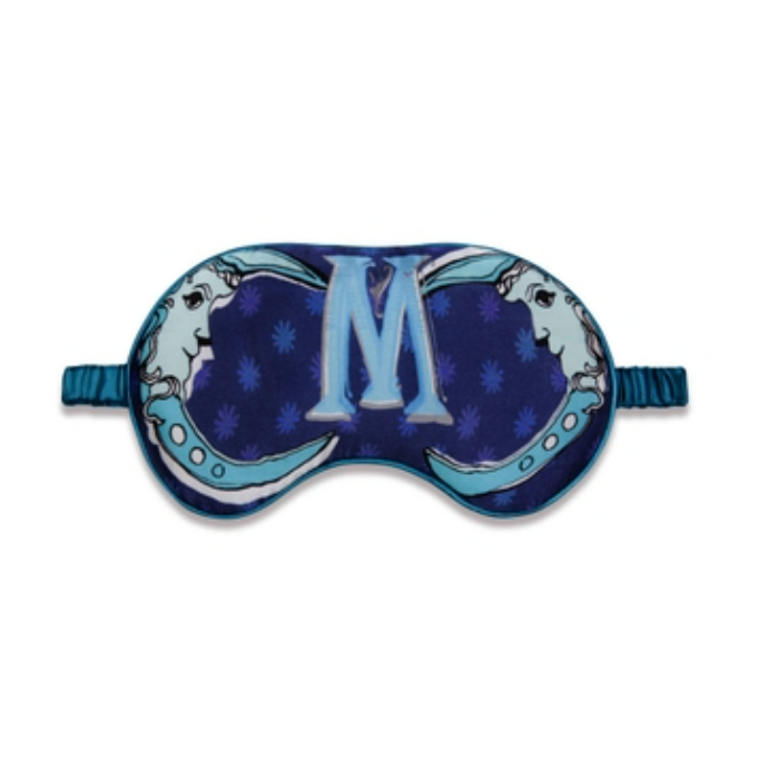 Alphabet Silk Eye Mask
