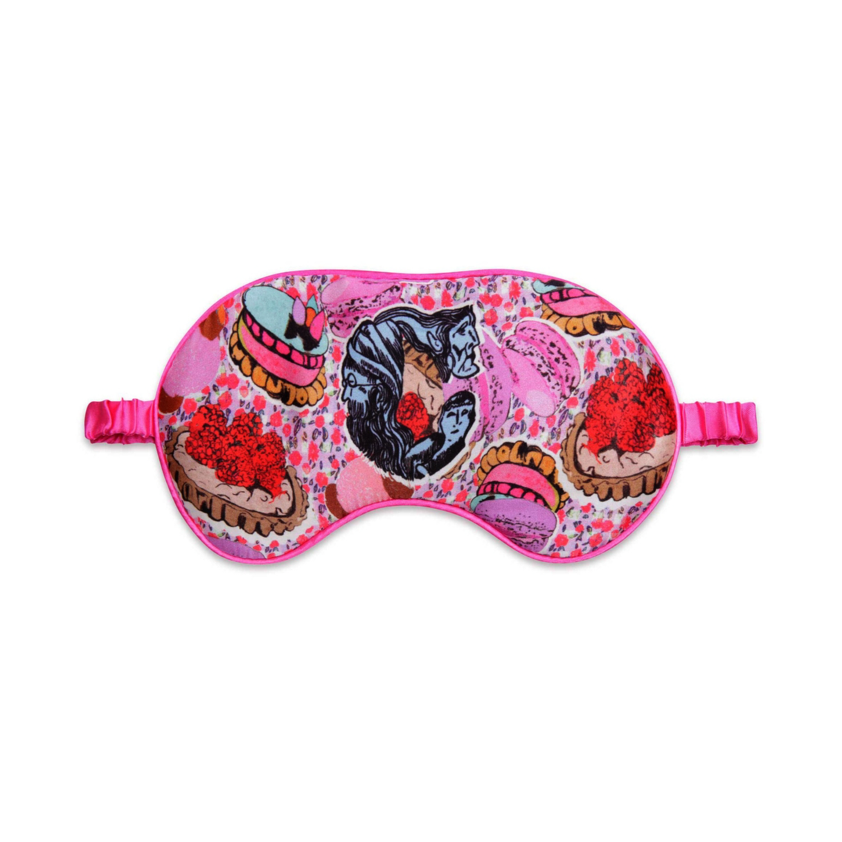 Alphabet Silk Eye Mask