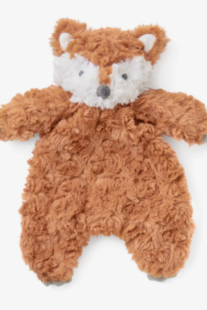 Fox Snuggler Swirl Plush Security Blanket, Boxed | Elegant Baby