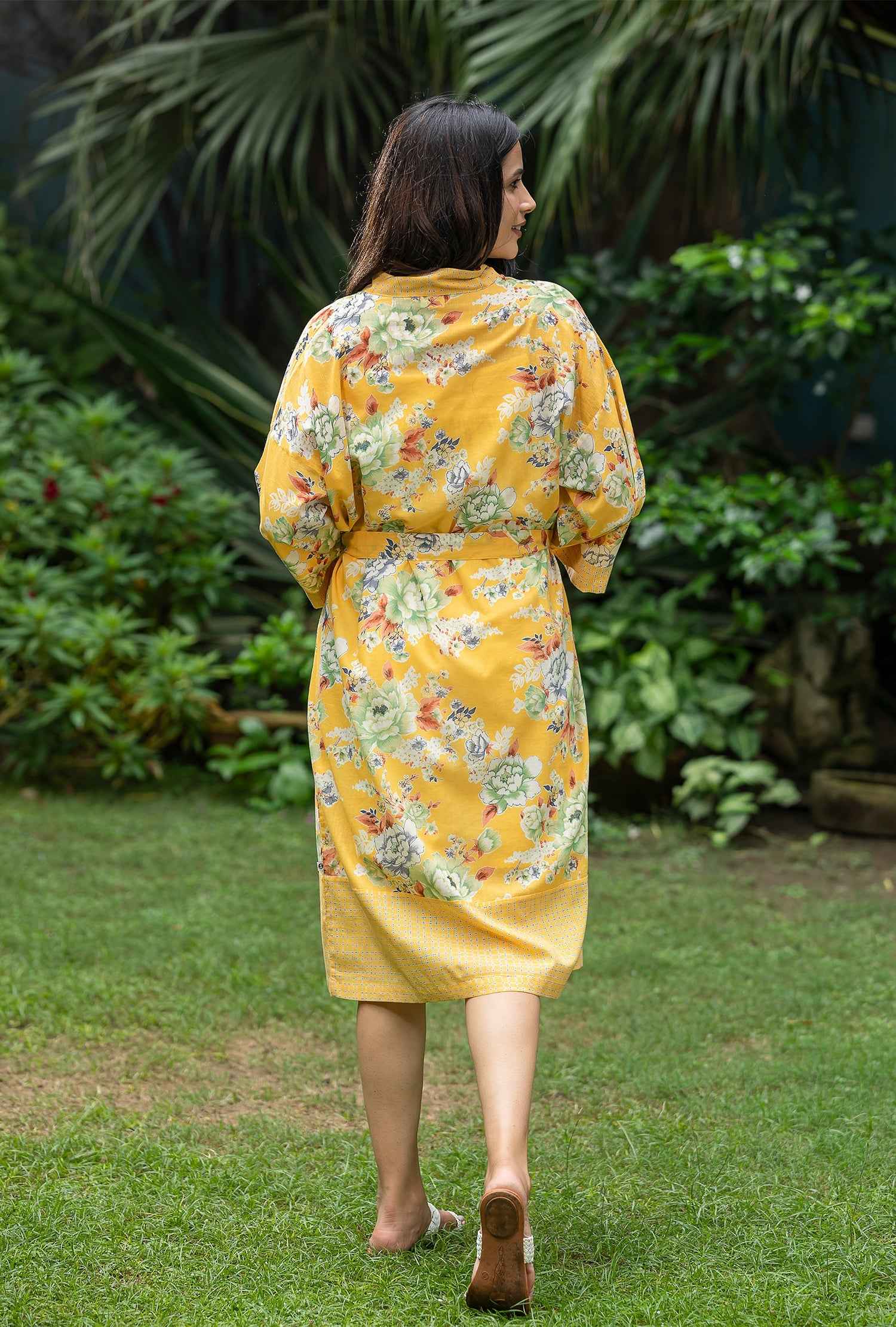 Magnolia Mango Kimono