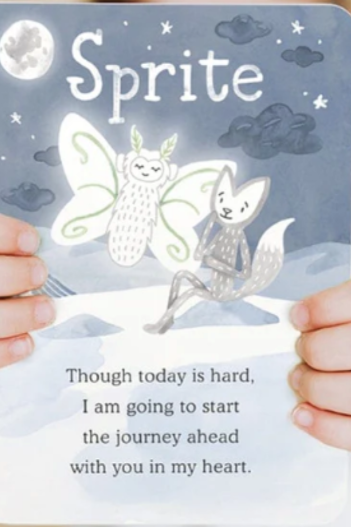 Sprite Snuggler & Help Say Goodbye Book | Slumberkins