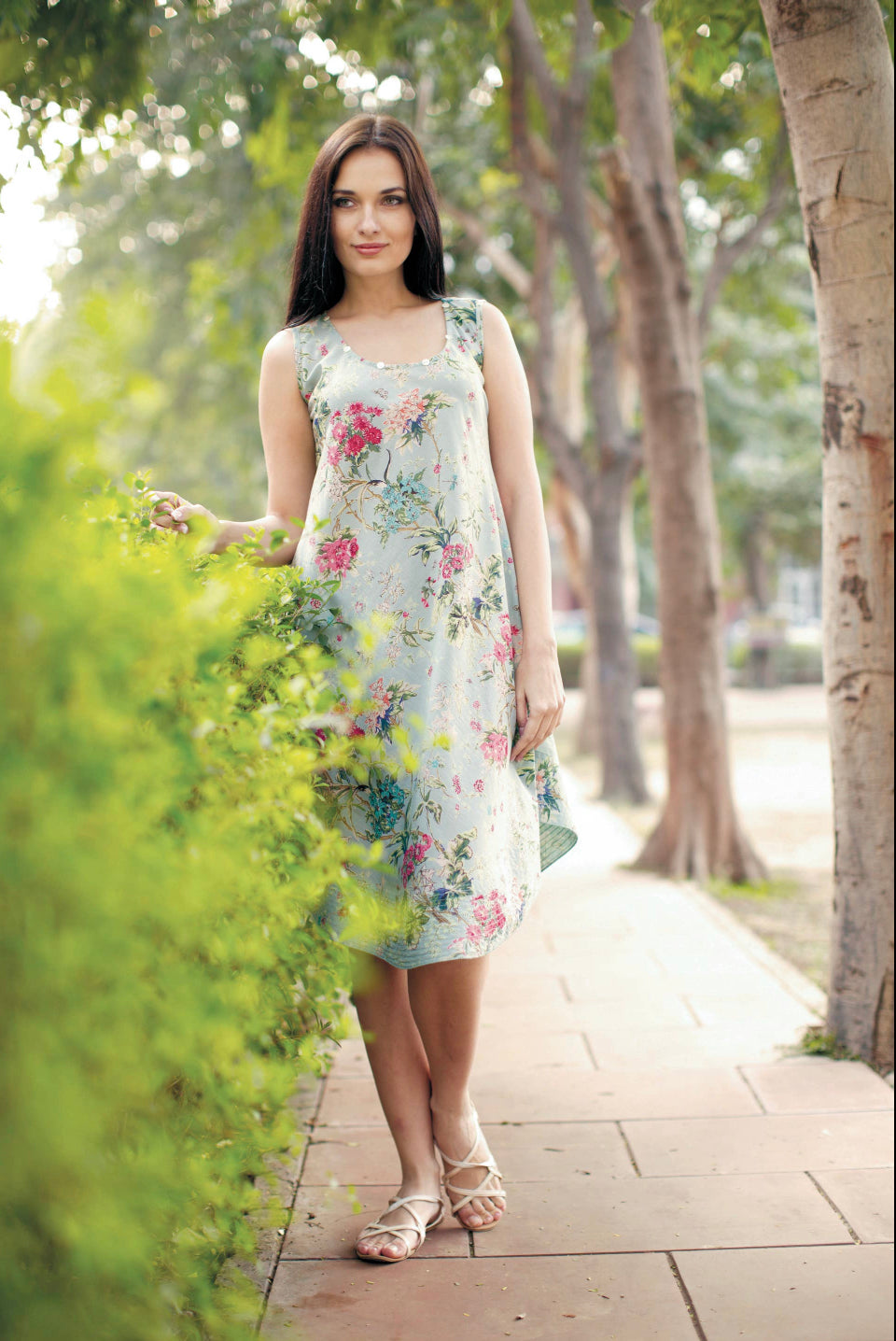 Sardinia Sky Ann Dress