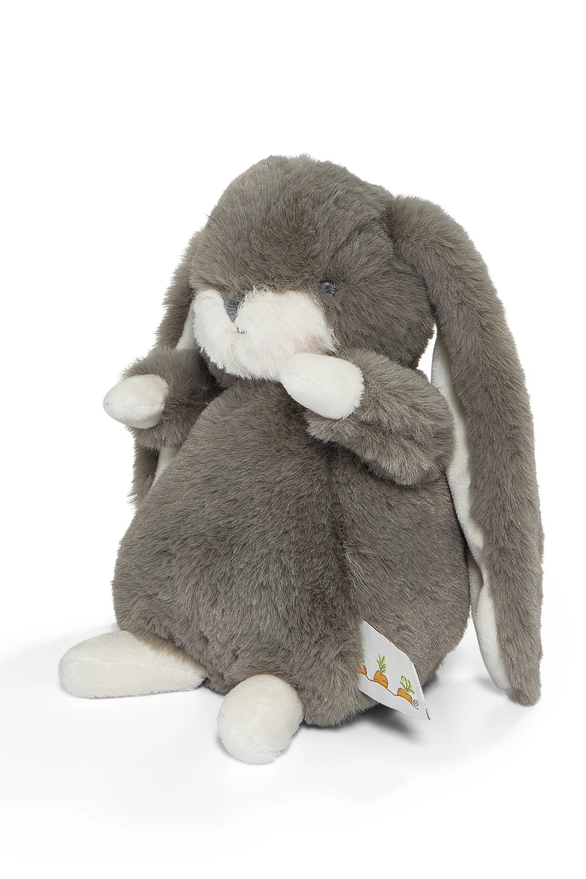 Tiny 8" Nibble Bunny — Coal | Bunnies by the Bay