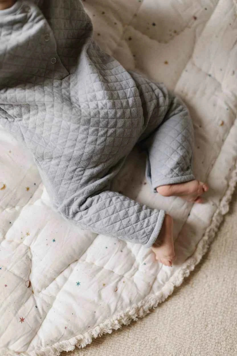 Pehr Cozy Quilted Romper Overalls