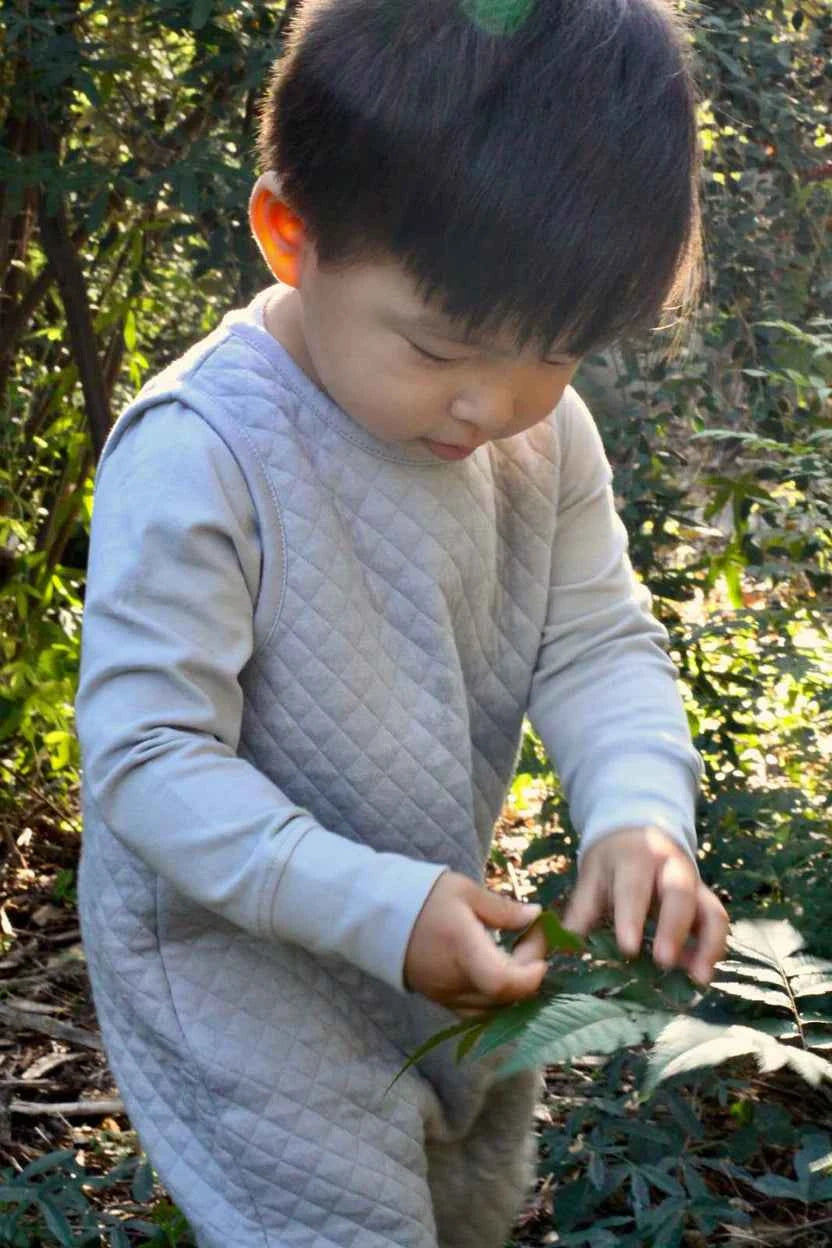 Pehr Cozy Quilted Romper Overalls