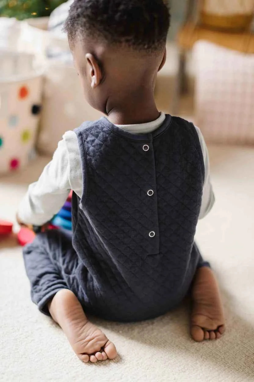Pehr Cozy Quilted Romper Overalls