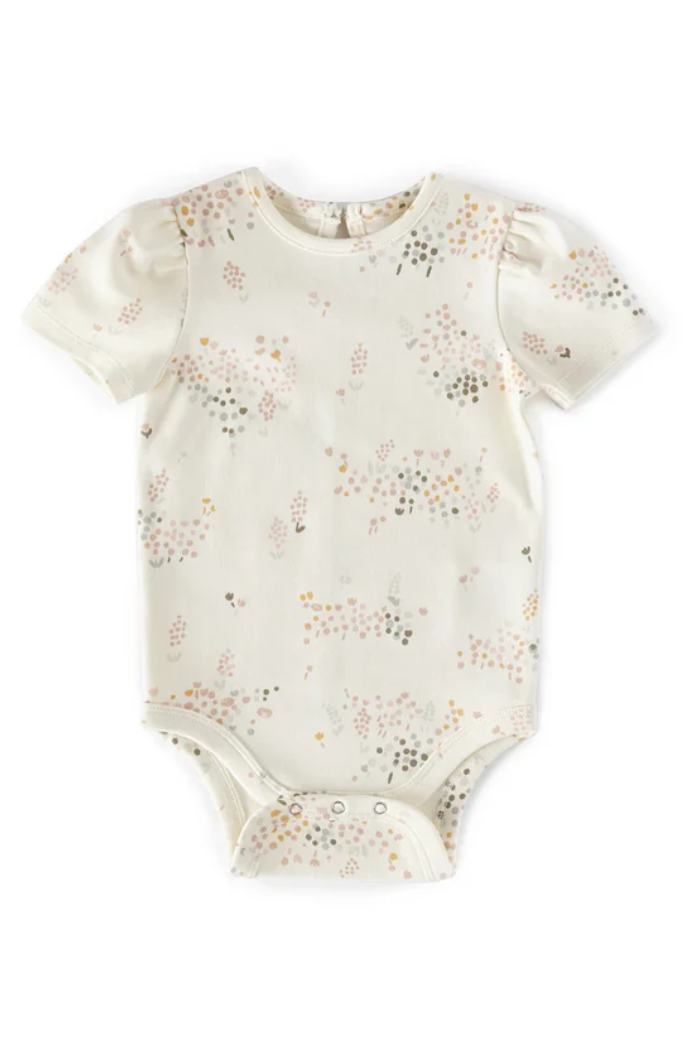Short Sleeve Puff One-Piece | Pehr