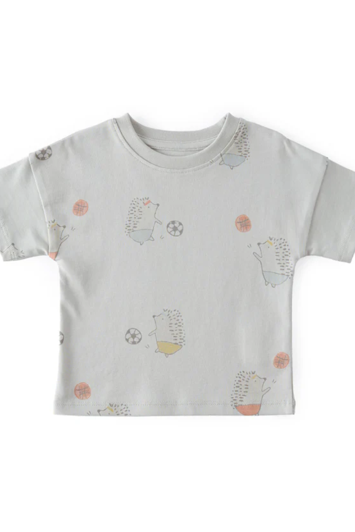Organic Cotton toddler t shirt Dropped shoulder