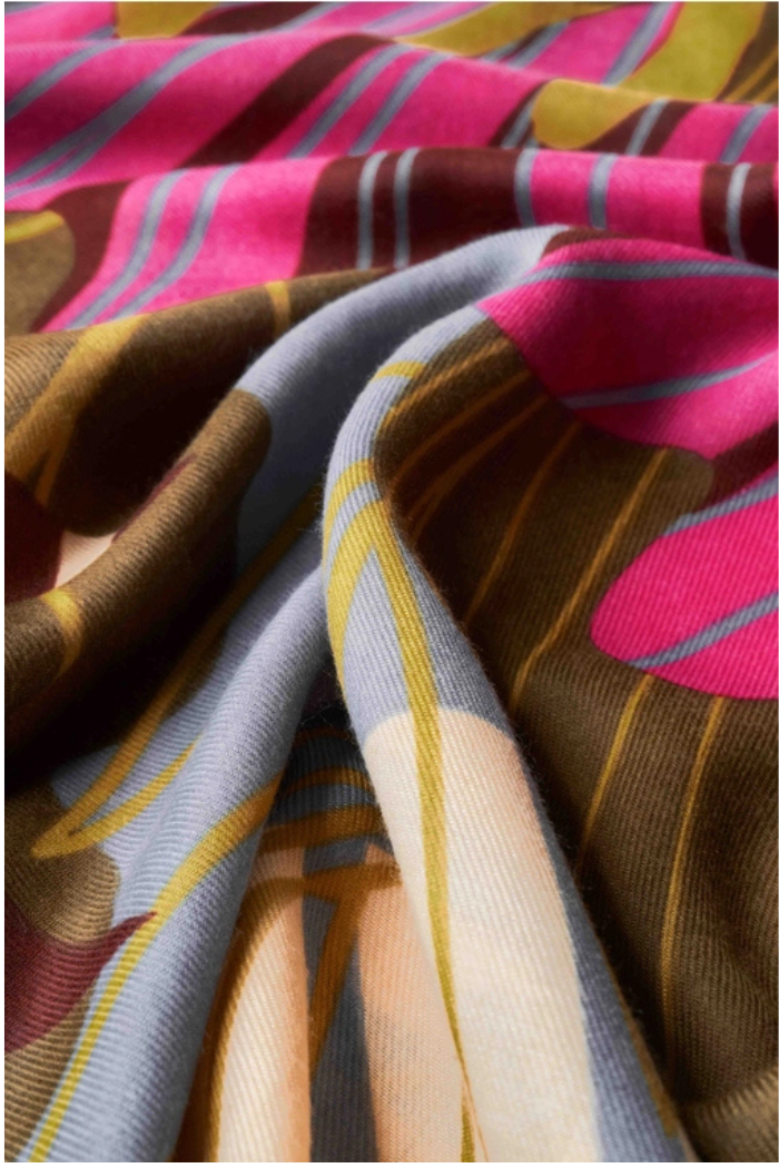 Printed Autumn Hedgerow Scarf