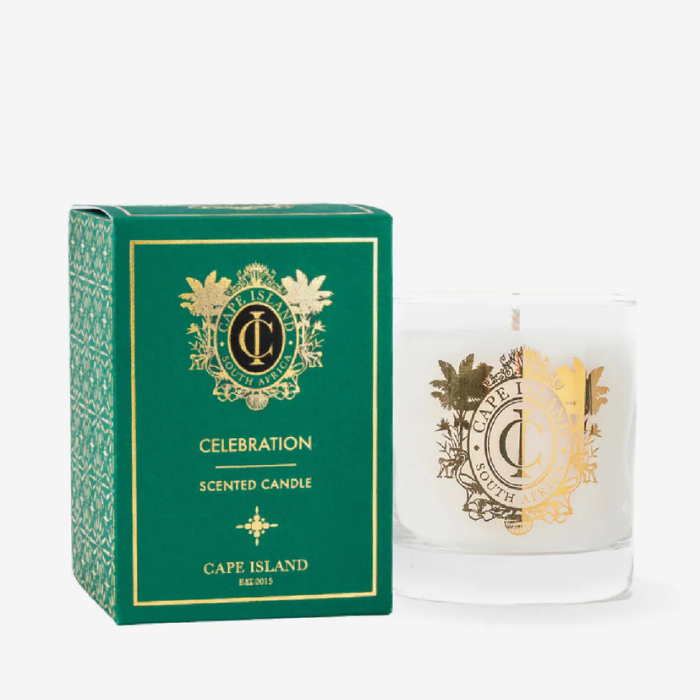 Celebration Classic Scented Candle 250ml In Garland-Green - Bealuscious