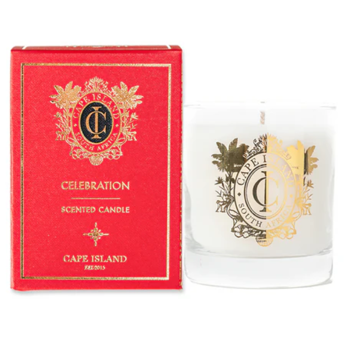 Celebration Classic Scented Candle 250ml In Ruby-Red - Bealuscious