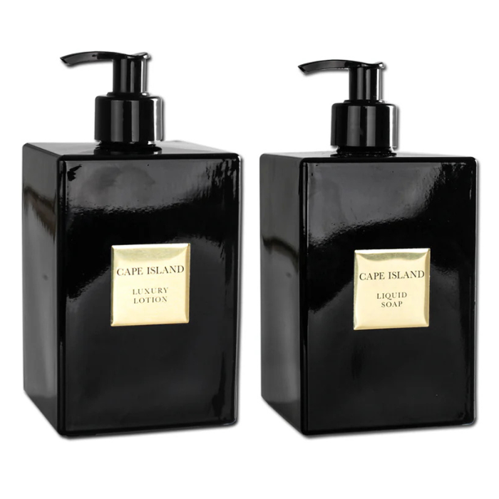 Black Gold Luxury Liquid Soap & Lotion Gift Set | Grand 500ml