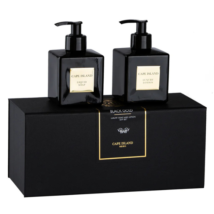 Black Gold Luxury Soap & Lotion Gift Set | Classic 200ml