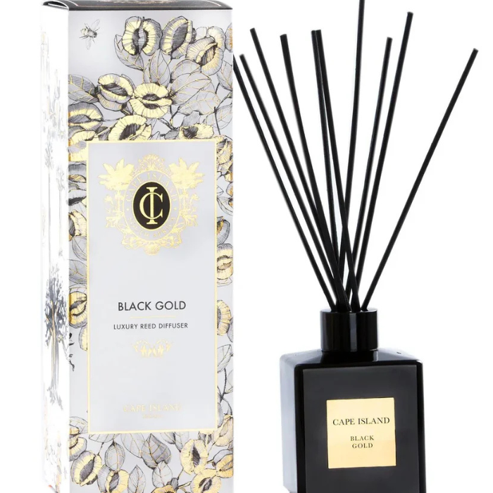 Black Gold Fragrance Diffuser 200ml - Bealuscious