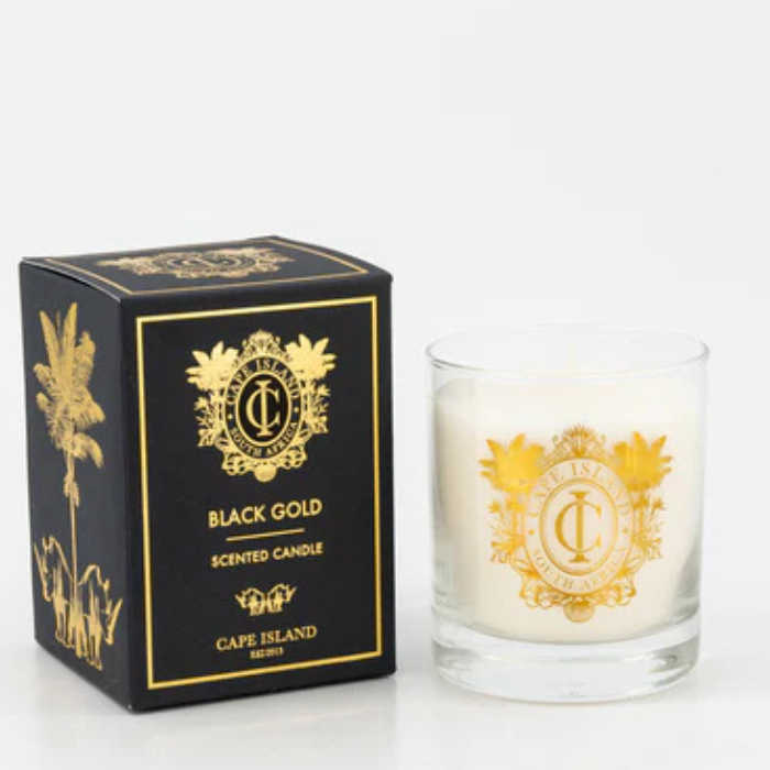 Black Gold Classic Scented Candle 250ml - Bealuscious
