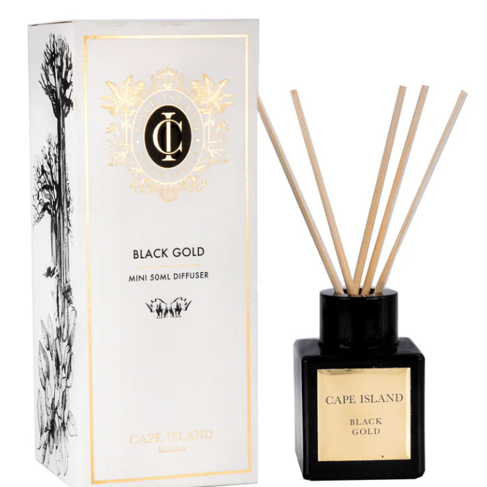 Black Gold Fragrance Diffuser 50ml - Bealuscious