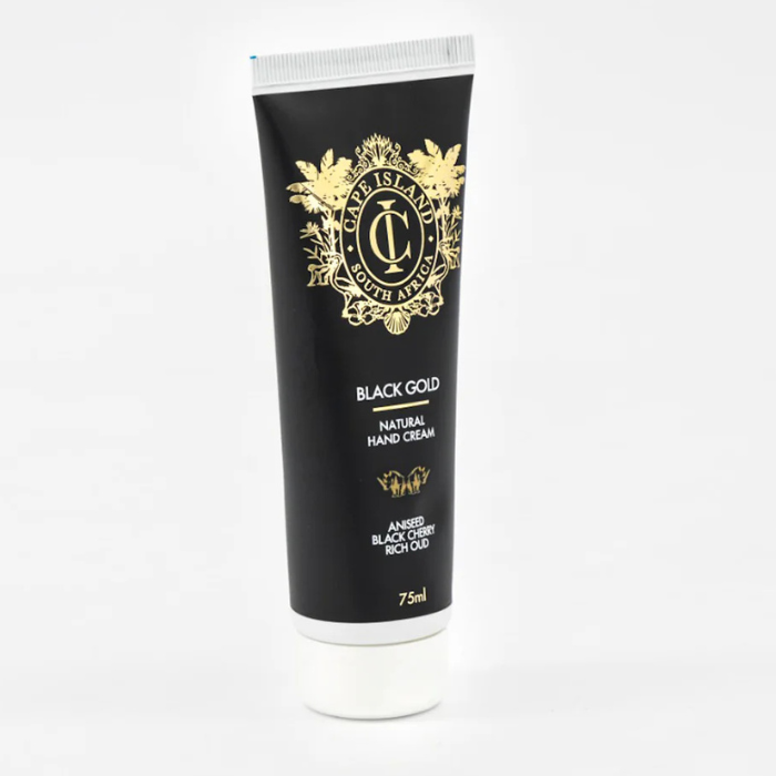 Black Gold Natural Hand Cream 75ml - Bealuscious
