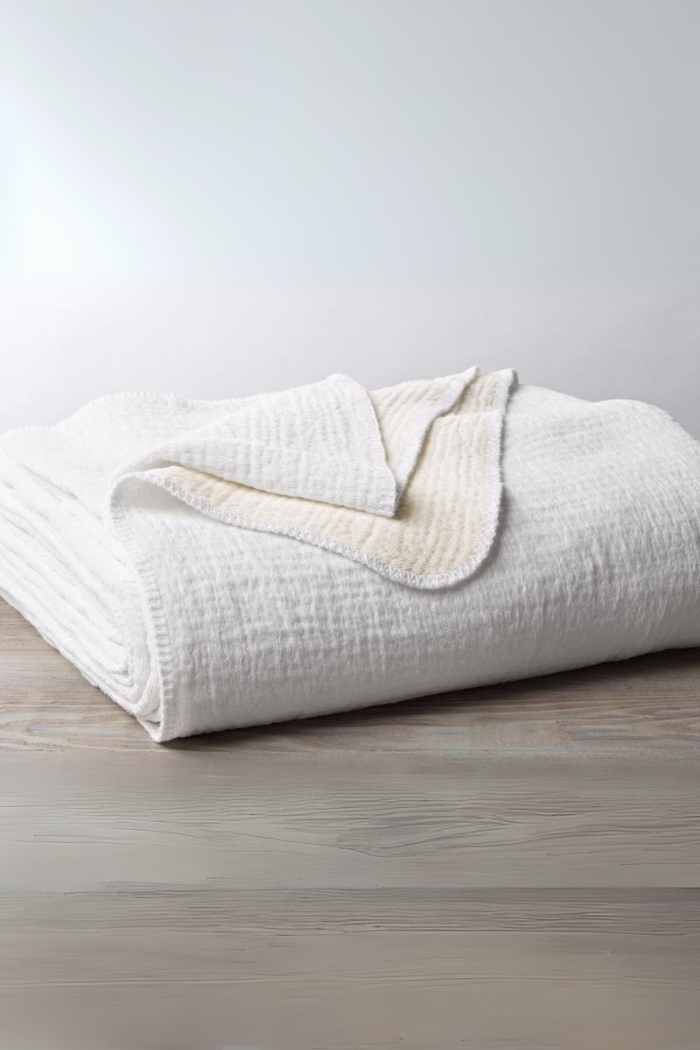 Organic Cozy Cotton Blanket | Coyuchi