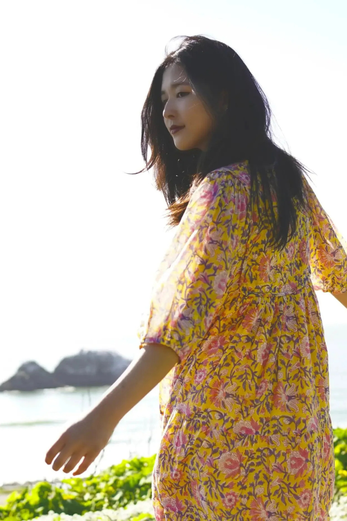 Rumi Block Printed Dress