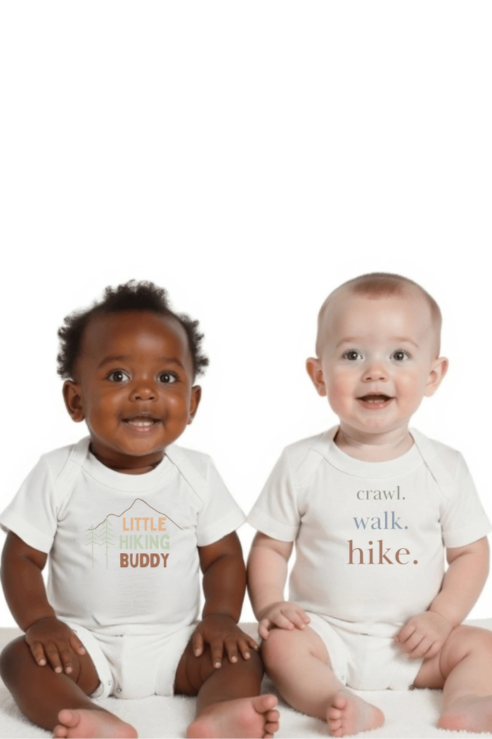 Little Hiking Buddy Baby Bodysuit | Finn + Emma
