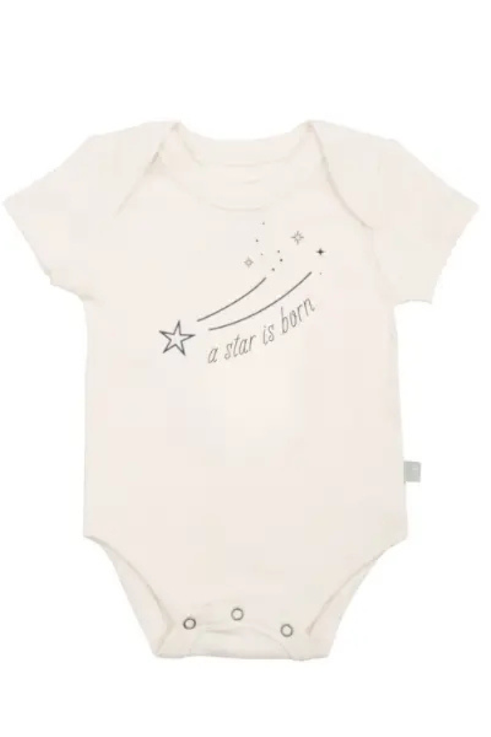Baby Graphic Organic Bodysuit | Celestial Star Is Born