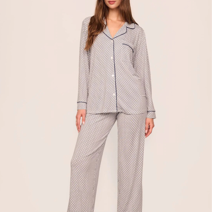 Gisele Printed TENCEL™ Modal Long PJ Set
