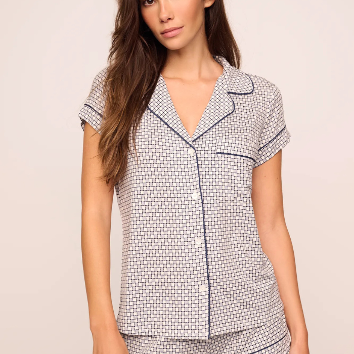 Gisele Printed TENCEL™ Modal Shortie Short PJ Set
