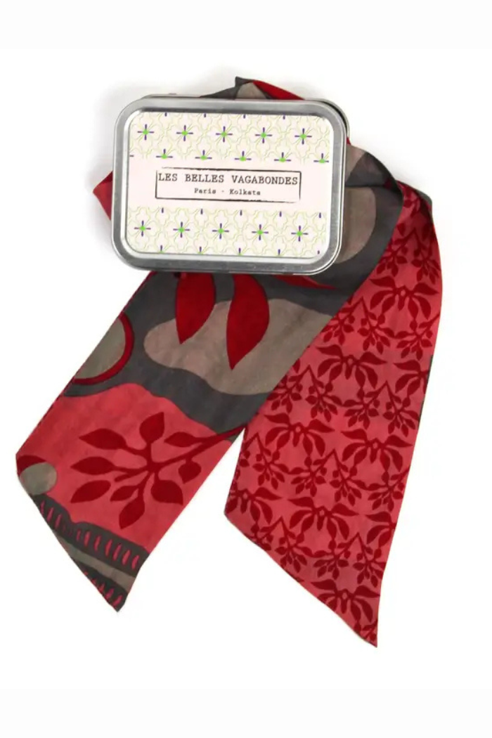 Ivy Rose Silk Headband | Les Belles Vagabondes