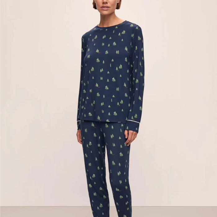 Gisele Printed Crew PJ