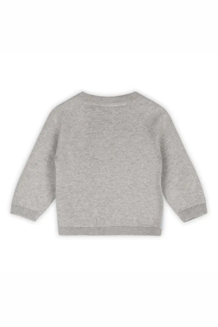 Skating Polar Bear Jacquard Knit Baby Raglan Pullover