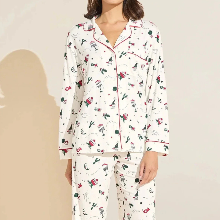 GISELE PRINTED LONG PJ