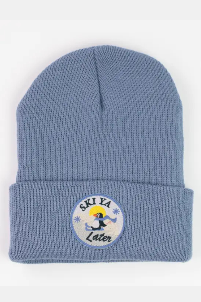 Ski Ya Later! Pacific Infant/Toddler Beanie Fits Ages 0-4