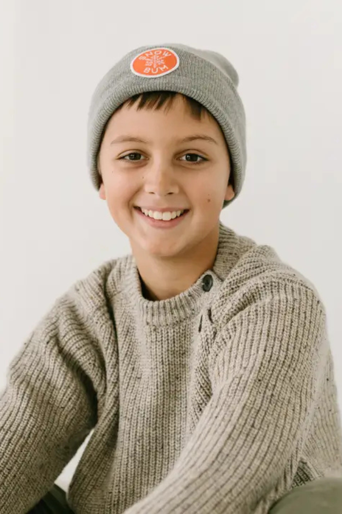 Snow Bum Stone Infant/Toddler Beanie Fits Ages 0-4