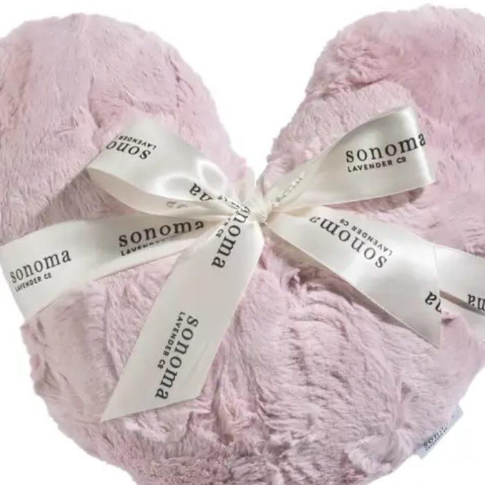 Warming Heart Pillow 12" - Rosewater Pink