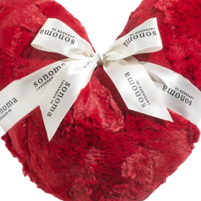 Warming Heart Pillow 12" - Rosewater Pink