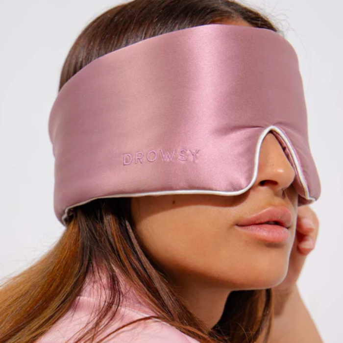 Damask Rose Pipe Dreams Silk Sleep Mask