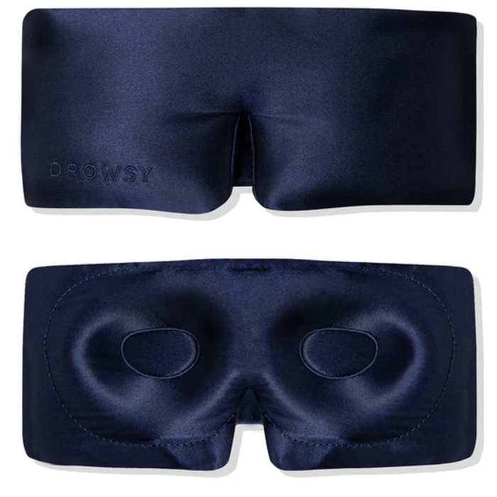 Midnight Blue Eyelash Protecting Sleep Mask