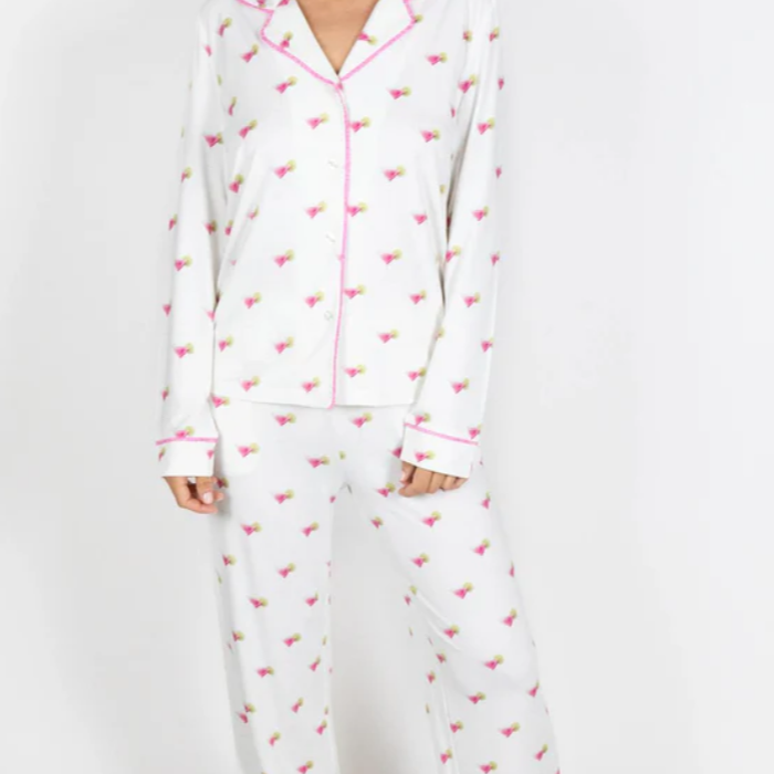 Floral Long Sleeve Pajama Set