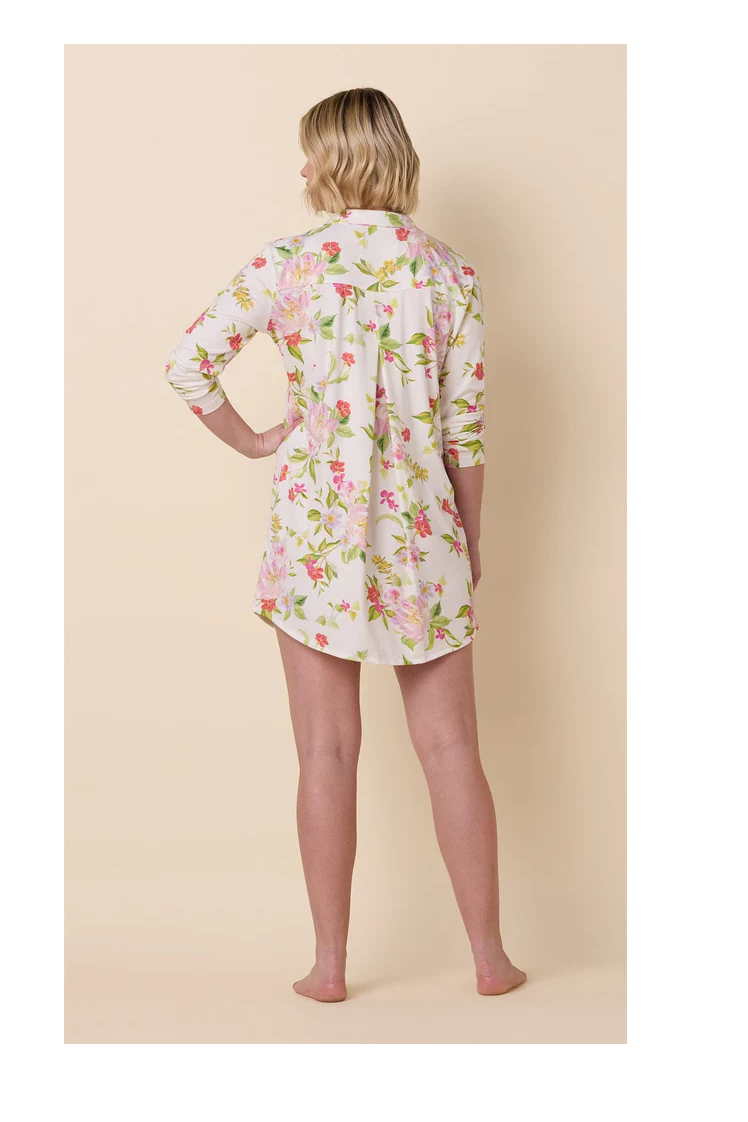 Florentina Pima Knit Night Shirt | The Cat's Pajamas