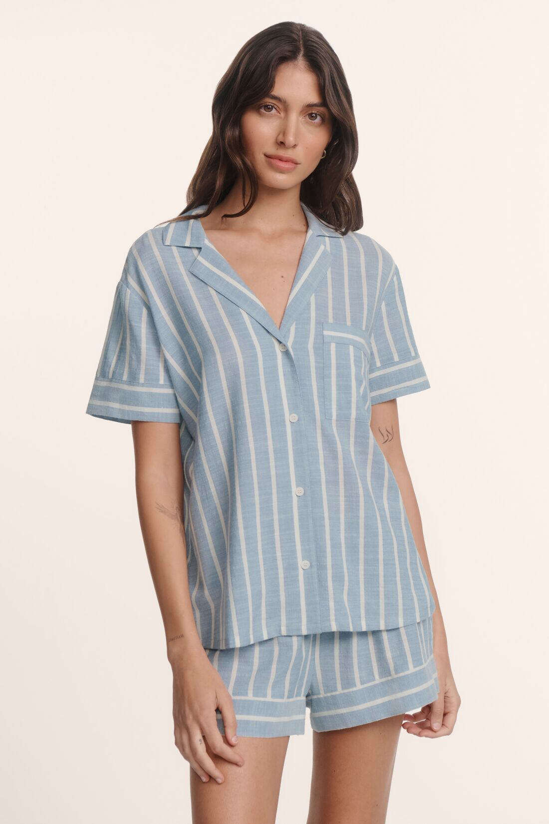 Nautico Relaxed Short PJ Set | Eberjey