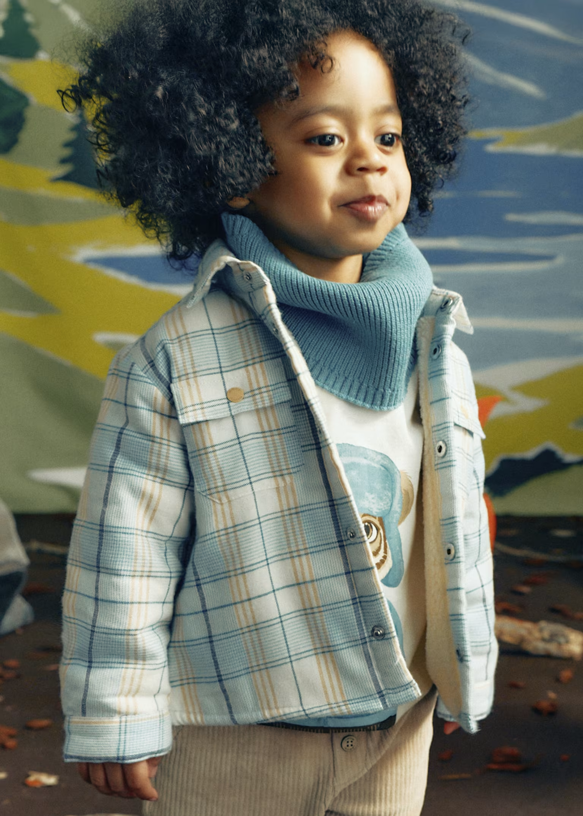 Baby Plaid Overshirt | Mayoral