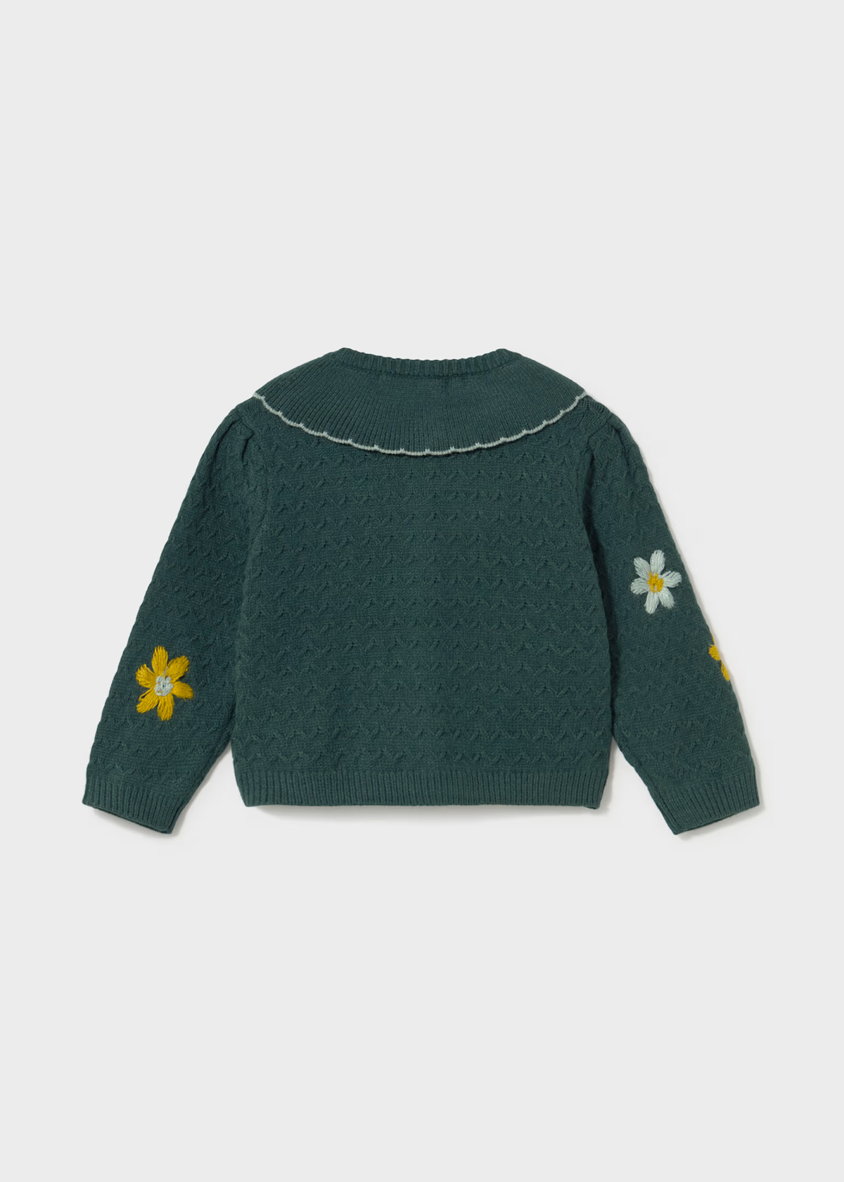 Baby Floral Knit Cardigan | Mayoral