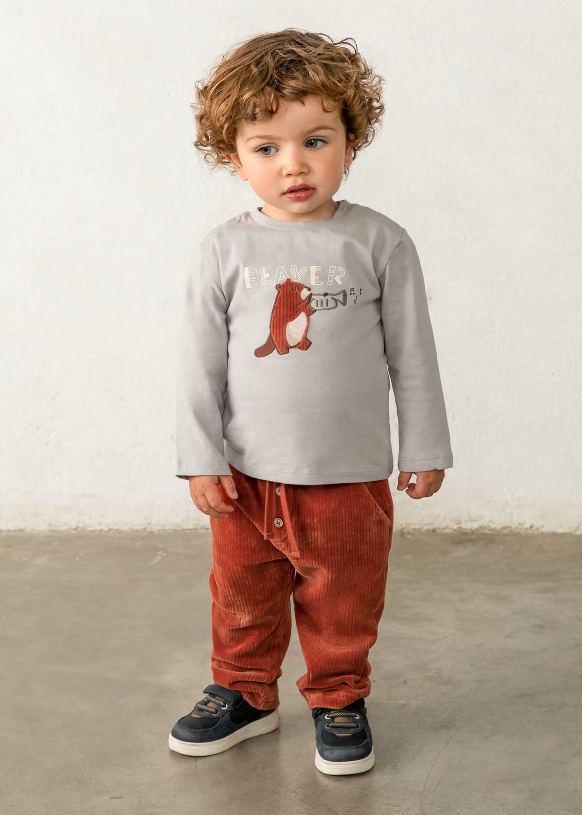 Baby Corduroy Knit Pants | Mayoral