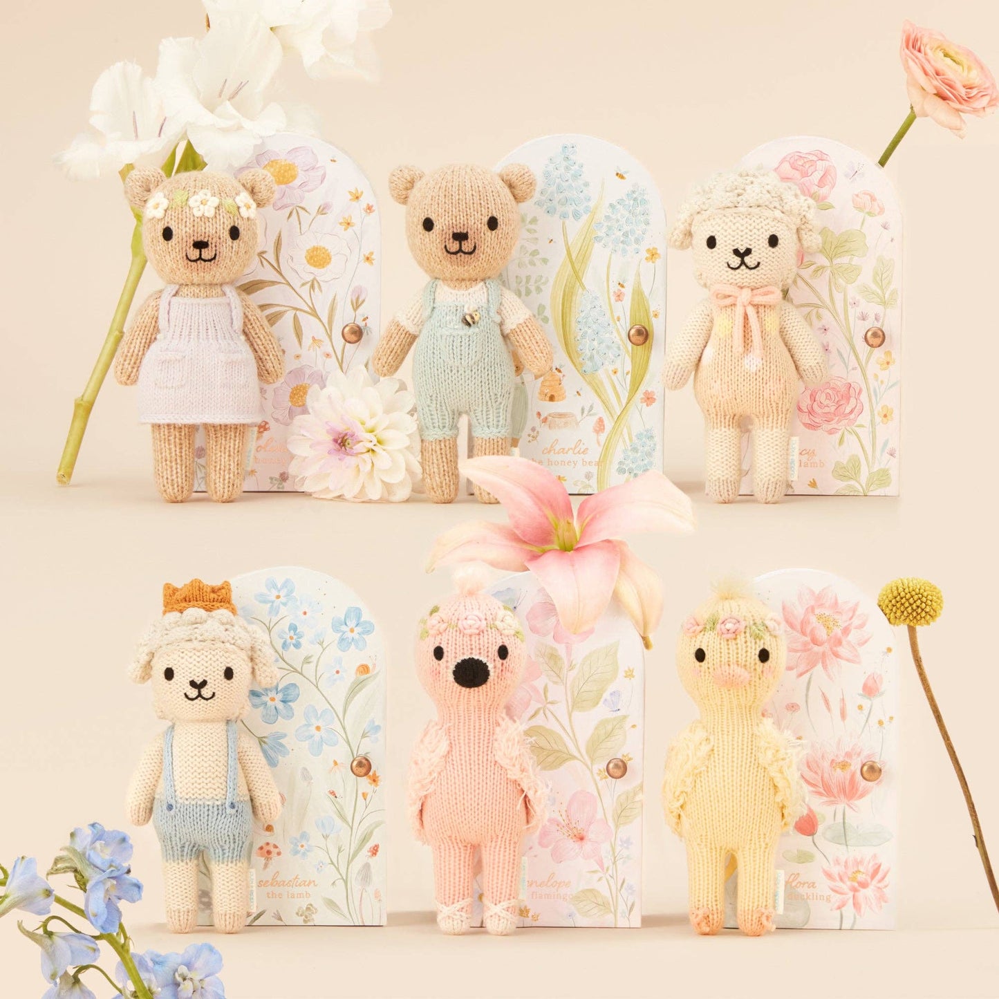 Penelope the Flamingo | 6 in. | Cuddle + Kind