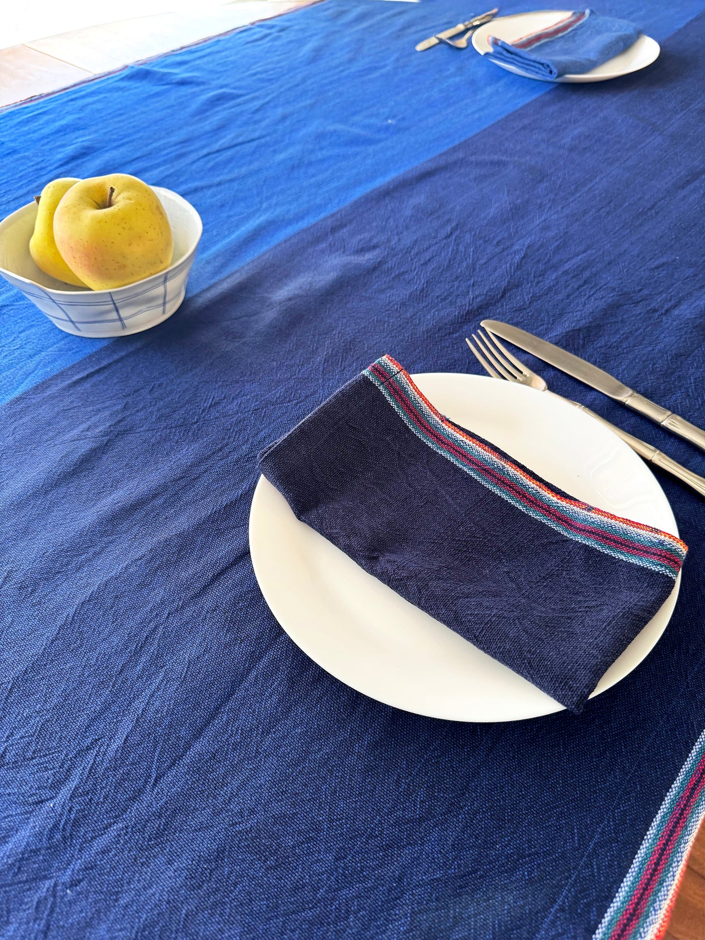 Aegean Royal Blue Cloth Napkin | Home & Loft