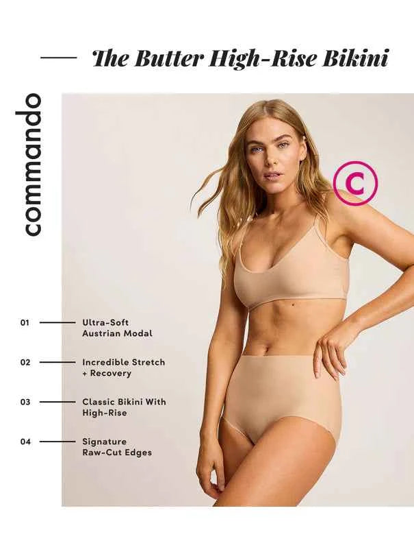 Commando | butter high rise bikini