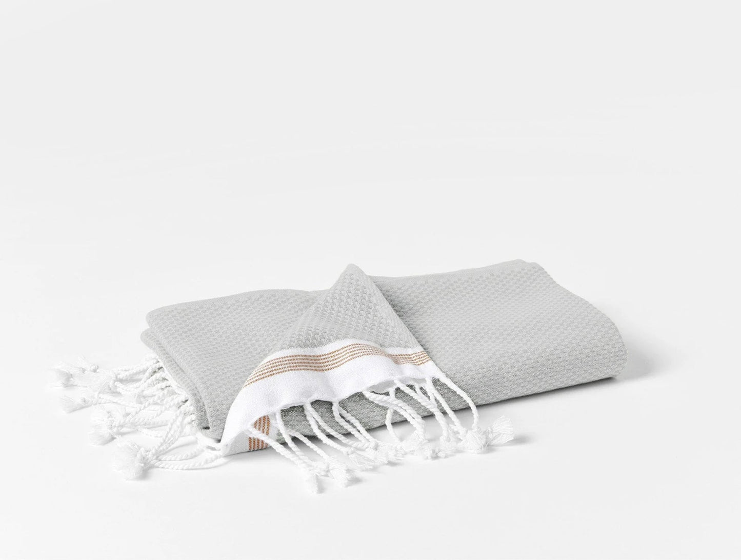 Coyuchi Mediterranean Organic Bath Towel Seal w/ Fawn